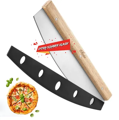 Immagine prodotto di Grande tagliapizza con manico in legno