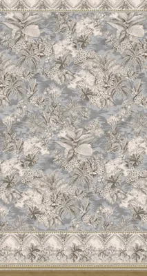 Produktbild von Bassetti Baumwoll-Foulard BOBOLI Farbe GLACE G1 Größe 270x270