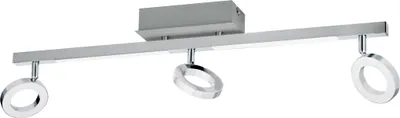 Produktbild von CARDILLIO 1 Spot - L69 x B8,5 cm - alu, chrom - 3X3,2W;2X3,3W inkl. - IP20