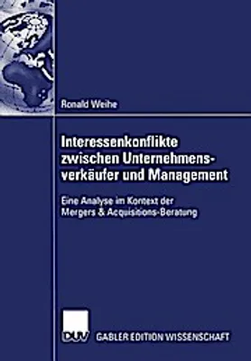 Produktbild von Interessenkonflikte zwischen Unternehmensverkäufer und Management