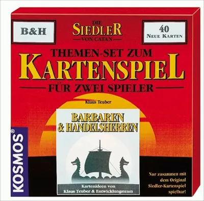 Produktbild von Catan Themen-Set zum Kartenspiel für zwei Spieler