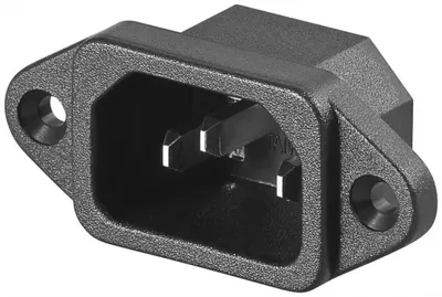 Produktbild von AC-Einbaustecker, (* mm²) Anschluss für Kaltgerätekabel