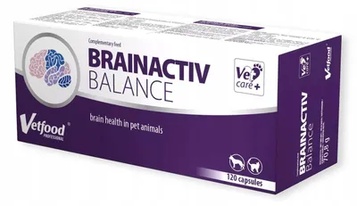 Zdjęcie produktu dla Vetfood Brainactiv Balance dla psów i kotów - 120 kapsułek