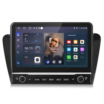 Obrázok produktu pre Hexinex Android 15 multimediálny systém pre Škoda Octavia 2013-2018 10,1" HD dotykový displej 2 GB + 64 GB 4-jadrový procesor WIFI GPS Bluetooth 5.0