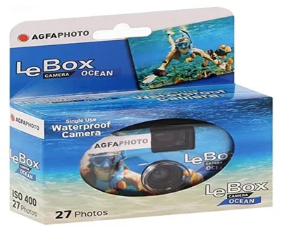 Immagine prodotto di AgfaPhoto Le Box Ocean - Einwegkamera - 35 mm - Obiettivo: 28 mm