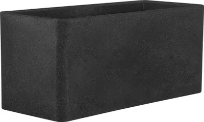 Produktbild von Blumenkasten geli Cube Kunststoff 60 x 25 x 26 cm anthrazit