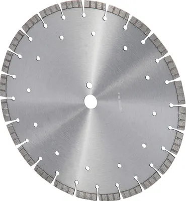 Obrázok produktu pre SucceBuy 14 palcov/350 mm diamantový pílový kotúč, pílový kotúč na betón, mokrý/suchý, 0,47 palca/12 mm vlnité zuby, univerzálny stredový otvor 1 palec/25,4 mm, na betón, cement, dlaždice, tehly