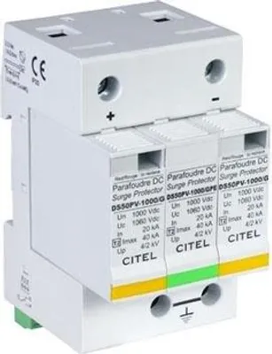 Image de Parafoudre de type 2 (C) 40/60KA DS50PVS-1000/G 2p+G 70A