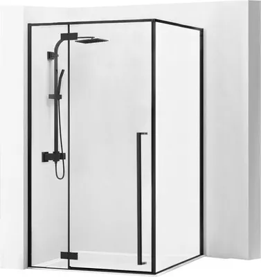 Produktbild von Rea Duschkabine Fargo 90X120 Black