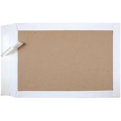Produktbild von MAILmedia Papprückwandtaschen DIN B4 ohne Fenster weiß 100 St.