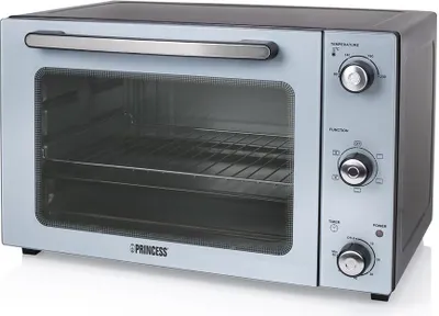 Produktbild von PRINCESS Mini-Backofen 01.112754.01.001, 45 L, 1800 W, Umluft, silber