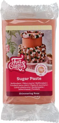 Obrázek produktu pro FunCakes Rollfondant Shimmering Rose 250 g