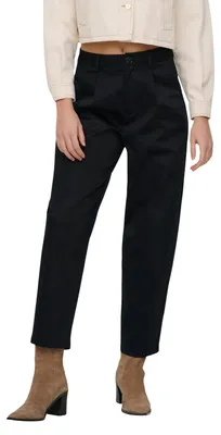 Zdjęcie produktu dla Tylko ONLCASIL HW ANK BARREL CHINO CC PNT Spodnie damskie, czarne: Rozmiar – M/32 Rozmiar: M/32