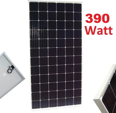 Produktbild von Solarpanel Solarmodul 390W Solarzelle 56422 Solar MONOkristallin Mono Modul