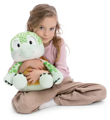 Image de Peluche tortue assise NICI GREEN