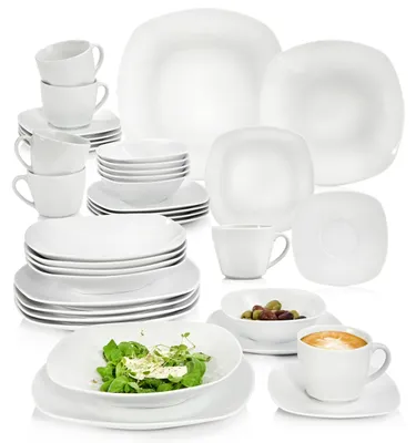 Produktbild von 36-teiliges Porzellan Geschirr Bilgola Set für Elegante Dinnererfahrung
