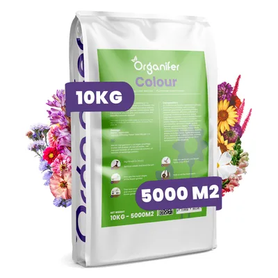Obrázek produktu pro Směs květin k řezu – Barva – 32 odrůd (10 kg pro 5000 m2) - Organifer