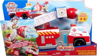 Produktbild von Spin Master PAW Patrol Fire Rescue - DLX Feuerwehr Fahrzeug