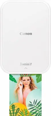 Produktbild von Canon Zoemini 2, ZINK (Zero ink), 313 x 500 DPI, 2" x 3" (5x7.6 cm), Randloser Druck, Bluetooth, Direktdruck