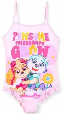 Produktbild von Badeanzug PAW Patrol Skye & Everest Rosa 98 cm