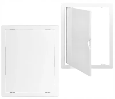 Imagen del producto de CB Elektro: Puerta de inspección de plástico, 200x250 mm, color blanco, marca Orno, modelo ID-20/25