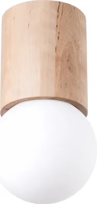 Produktbild von Deckenleuchte BOOMO 12 1xG9 8W Holz 23x12x12cm Sollux Lighting