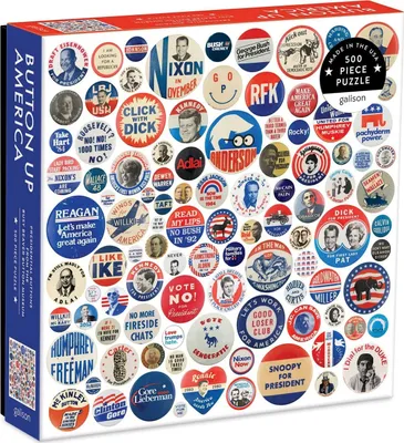 Zdjęcie produktu dla Galison Puzzle Plaques of America 500 elementów