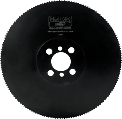 Image de Bahco Lame de scie circulaire HSS de 250 mm avec alésage 40-2 et denture BW5 2 mm