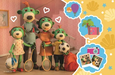 Zdjęcie produktu dla Puzzle Treflici: Rodzina 54 elementy
