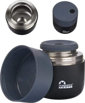 Image de Thermos Majestic Sport pour le dîner Kea 500 ml, noir.