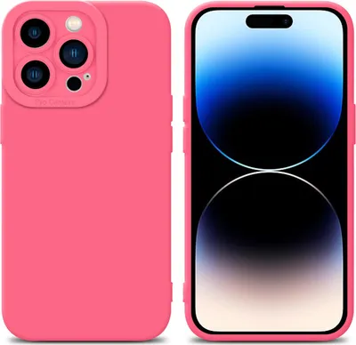 Zdjęcie produktu dla Etui Cadorabo do Apple iPhone 14 PRO w kolorze czerwonym Silikonowe etui TPU na telefon komórkowy