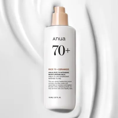 Obrázek produktu pro Anua Rice 70 + Ceramide Intensive Moisturizing Milk 150 ml