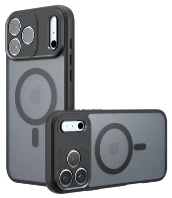 Obrázok produktu pre Techsuit - PureFrost MagSafe ochranný obal na iPhone 17 Pro Max – matne čierny