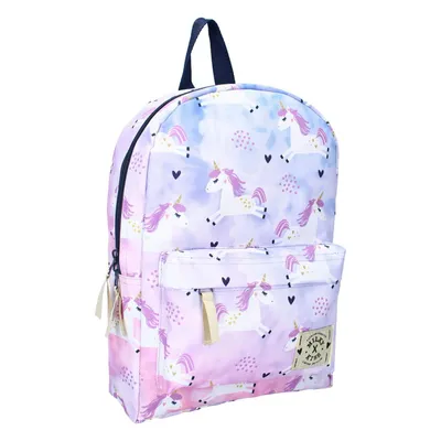 Produktbild von Vadobag Rucksack Milky Kiss Follow The Rainbow Einhorn Schultasche lila