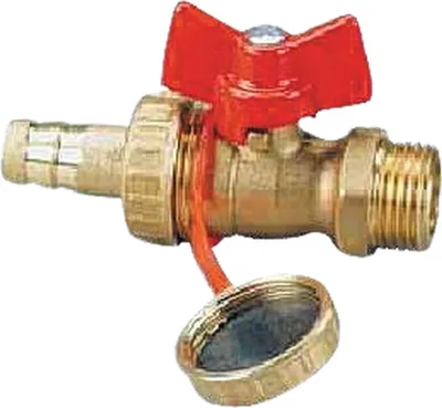 Image de Robinet KFE, avec raccord rapide et écrou-raccord, PN12, 3/4", Fig.2512(02), 1 pièce.