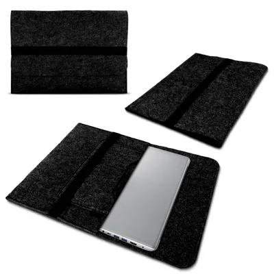 Produktbild von Sleeve Tasche Lenovo IdeaPad 5 Pro 16" Hülle Filz Schutzhülle Laptop Case CoverNotebook Filz Farbe UC:Dunkel Grau