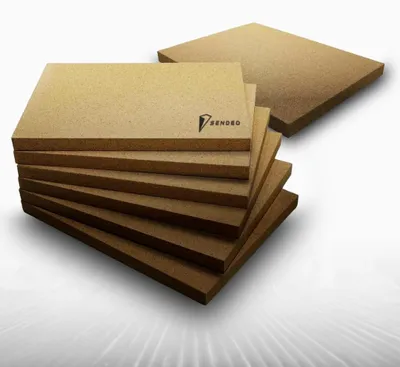 Produktbild von Vermiculit-Platten für Kamine (4 Platten, 400 x 300 x 25 mm)