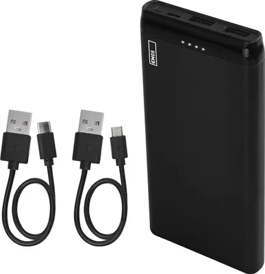 Zdjęcie produktu dla Power bank EMOS Alpha 10S, 10000 mAh, czarny 72194