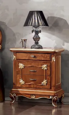 Produktbild von Nachttisch Design Konsole Beistell Tische Schlaf Zimmer Holz Luxus Konsolen Neu