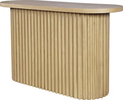 Obrázek produktu pro FURNLUX Konzolový stolek Avola dub 127 cm / Hlavní barva: béžová / Rozměry: 127 x 77 x 47 cm