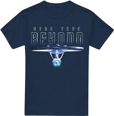 Image de Star Trek Beyond - T-shirt "Enterprise Beyond" pour homme TV13739 (L) (Bleu marine)