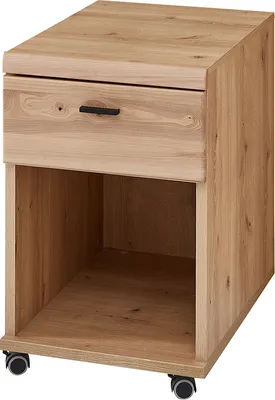 Produktbild von Rollcontainer, Altesche gebürstet, teilmassiv, SARINA-36