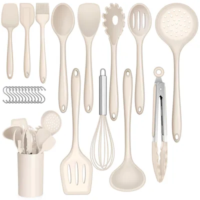 Produktbild von Küchenhelfer-Set - 25-teiliges Silikon Küchenwerkzeug