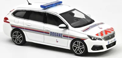 Produktbild von NOREV 1:43 Peugeot 308 SW 2018 Douanes