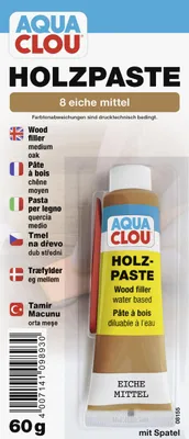 Produktbild von Clou Holzpaste 60 g eiche mittel