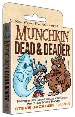 Obrázok produktu pre Munchkin Dead & Deader, Kartová hra, Hra na hrdinov, 14 rok / roky, 60 min