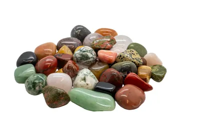 Produktbild von 1 Kg Jumbo Trommelsteine Sortiment Natursteine 35 bis 50mm