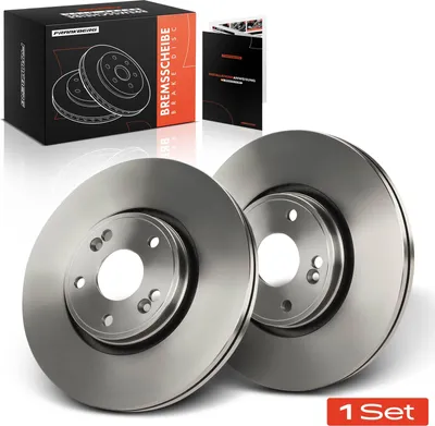 Image de Frankberg 2x disques de frein avant pour Renault Laguna II Grandtour 1.6L 2001-2007