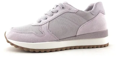 Immagine prodotto di Scarpe da uomo Marco Tozzi, modello stringato, sneakers sportive, colore viola, ideali per il tempo libero