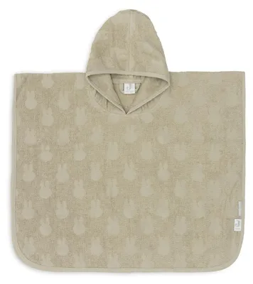Produktbild von Badeponcho Frottee Miffy Jacquard - Olive Green